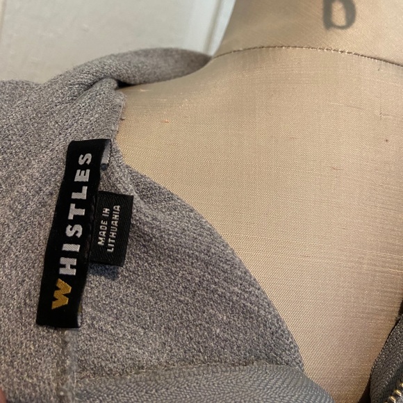 Grey High Neck Crop Top - Picture 4 of 5